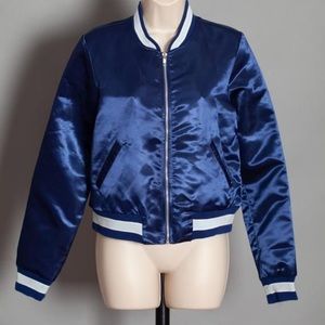 Shiny Blue Women’s Jacket